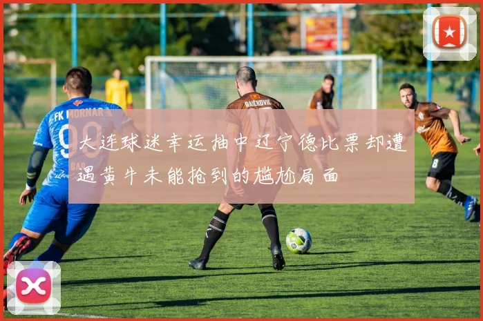 大连球迷幸运抽中辽宁德比票却遭遇黄牛未能抢到的尴尬局面